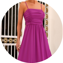 04 vestido longo busto drapeado roxo