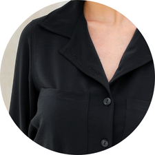 04 camisa alfaiataria manga longa preto