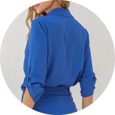 10 camisa alfaiataria manga longa preto