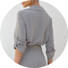 12 camisa alfaiataria manga longa preto