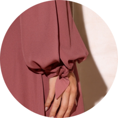 04 vestido longo manga nula rosa seco