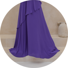 03 vestido longo manga nula violeta