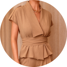 01 blusa com gola assimetrica e faixa areia