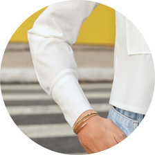 16 camisa curta com bolsos off white