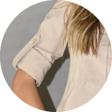 20 camisa curta com bolsos off white