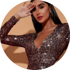 03 vestido paete sereia bronze