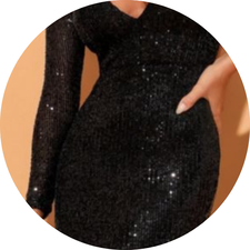 04 vestido paete sereia azul preto