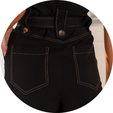 13 macacao com cinto duplo preto