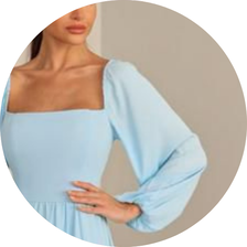 02 vestido longo com fenda azul