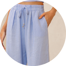 02 conjunto top e calca multi formas azul