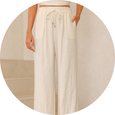 03 conjunto top e calca multi formas off white