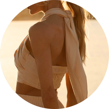 05 conjunto top e calca multi formas manteiga