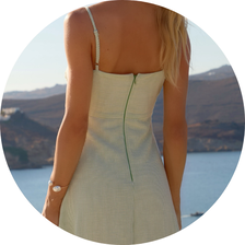 07 vestido longuete de alca fina listrado verde