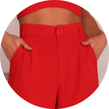 04 conjunto cropped frente unica e calca pantalona vermelho