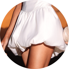 08 vestido balone decote quadrado off white