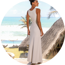 02 vestido longo canelado com ziper off white