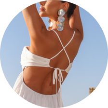 08 vestido longo plissado aviamento off white