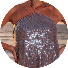 07 vestido curto paete cinza