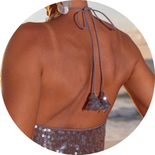 08 vestido curto paete cinza