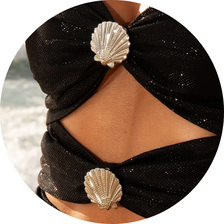 04 conjunto body com pareo preto