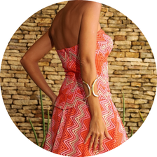 08 vestido longo missoni laranja