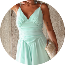 01 macaquinho diamante curto menta