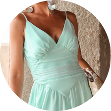 03 macaquinho diamante curto menta