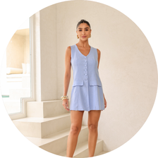 01 macaquinho blazer curto azul claro