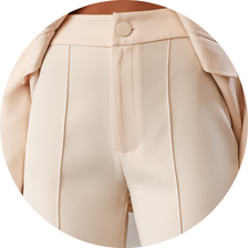 24 conjunto alfaiataria ombro a ombro azul