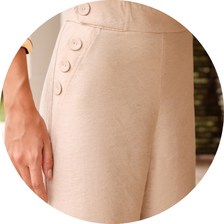 06 conjunto colete e pantalona botao preto g