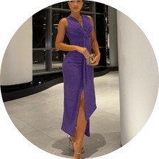 03 vestido longuete lurex fenda fontal roxo