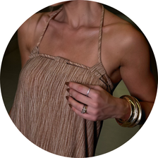 15 vestido frente unica alca cordao verde