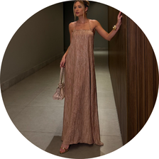 16 vestido frente unica alca cordao verde