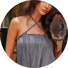 19 vestido frente unica alca cordao verde