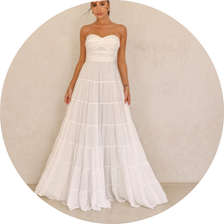 21 vestido longo sem alca camadas verde lima