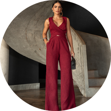 23 macacao cruzado frente marsala