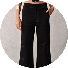 14 conjunto top com calca detalhe pesponto off white