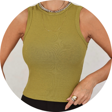 24 regata canelada marrom