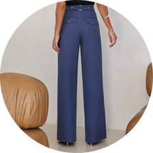 11 calca alfaiataria com detalhe costas chumbo