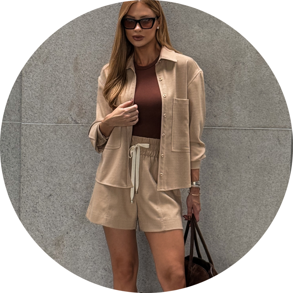 06 conjunto max camisa e shorts verde militar