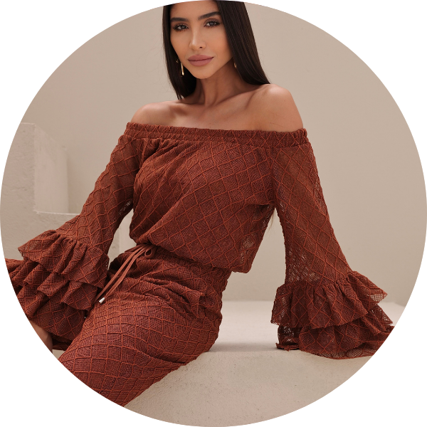 13 conjunto crochet cigana preto