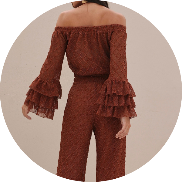 16 conjunto crochet cigana preto