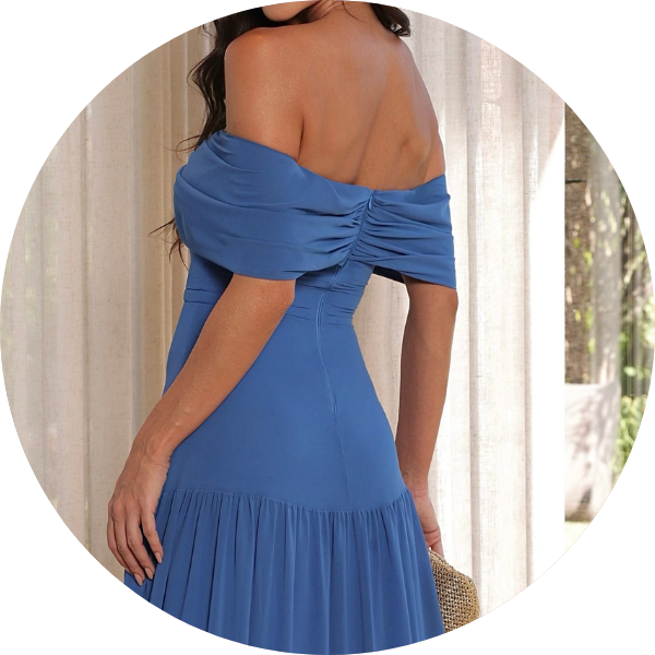 04 vestido longo saia camadas azul ciano