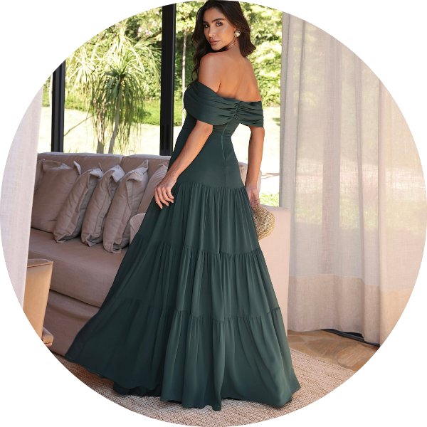 06 vestido longo saia camadas verde eucalipto
