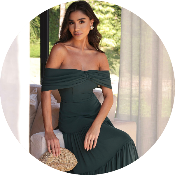 07 vestido longo saia camadas verde eucalipto