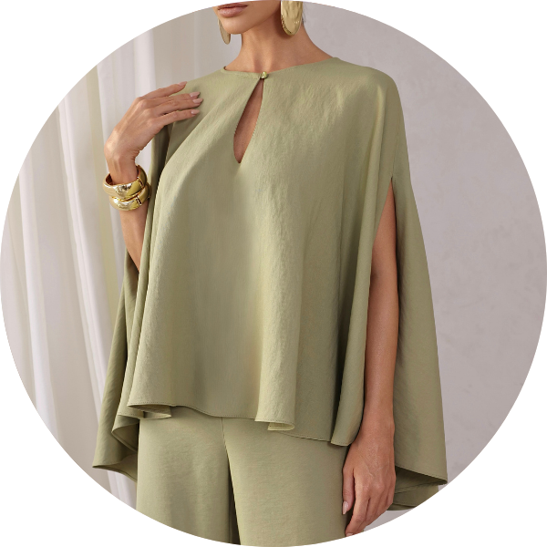 04 conjunto blusa gota verde pistache
