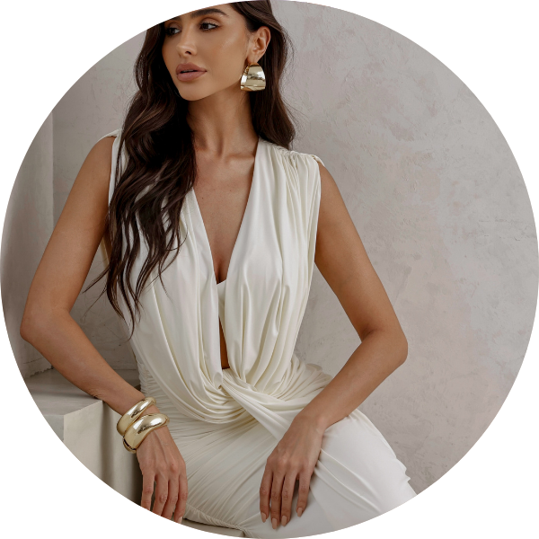 02 vestido longo jersey drapeado off white