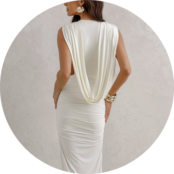 04 vestido longo jersey drapeado off white