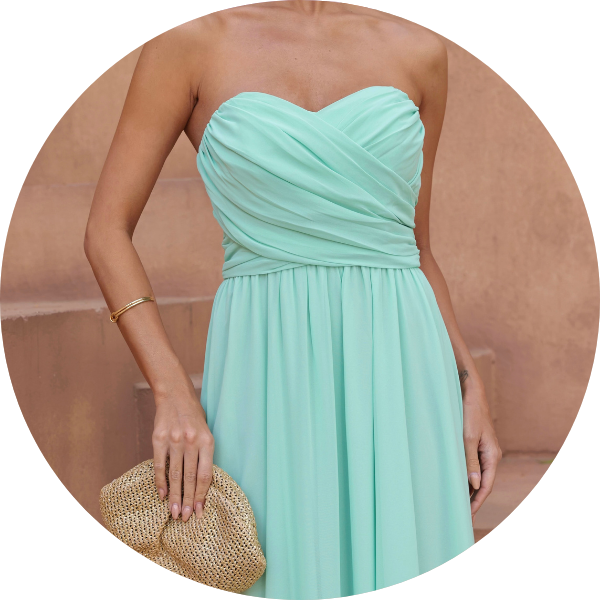 01 vestido longo capa removivel verde menta