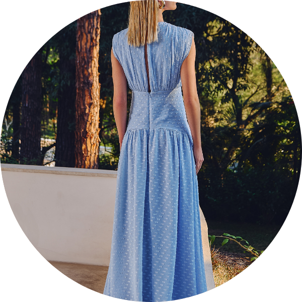 02 vestido longo texturizado azul serenity